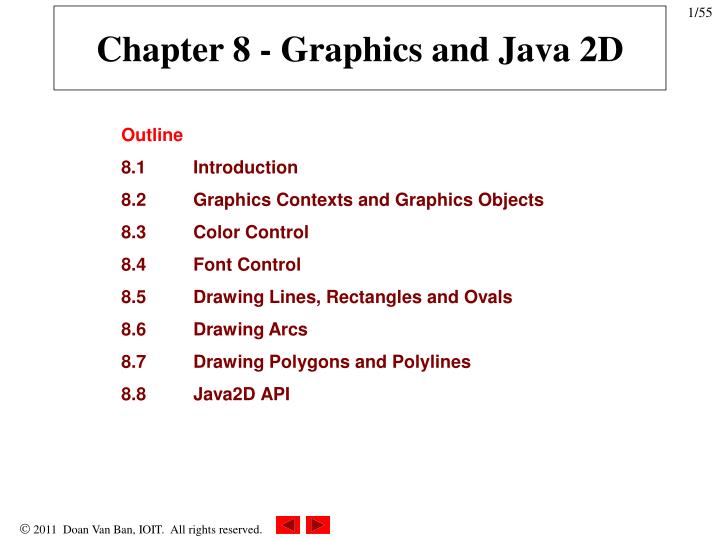 PPT - Chapter 8 - Graphics and Java 2D PowerPoint Presentation, free ...