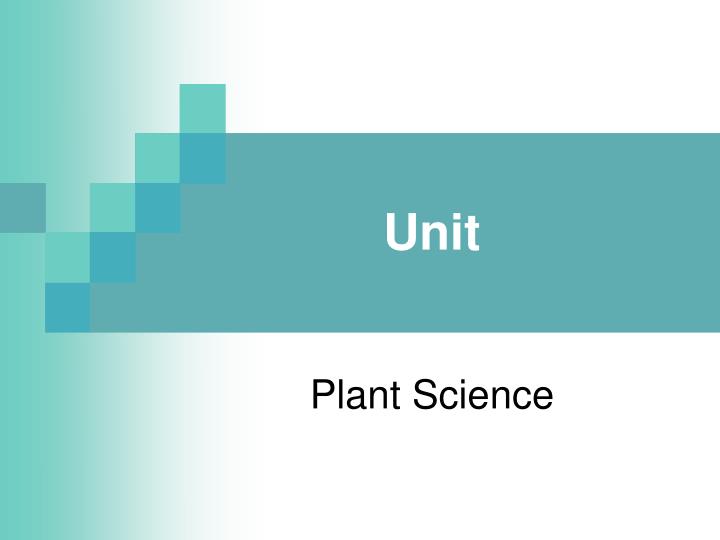 PPT - Unit PowerPoint Presentation, free download - ID:3479476