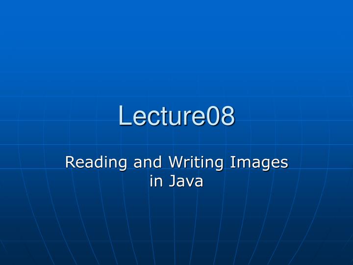 PPT - Lecture08 PowerPoint Presentation, free download - ID:3480113