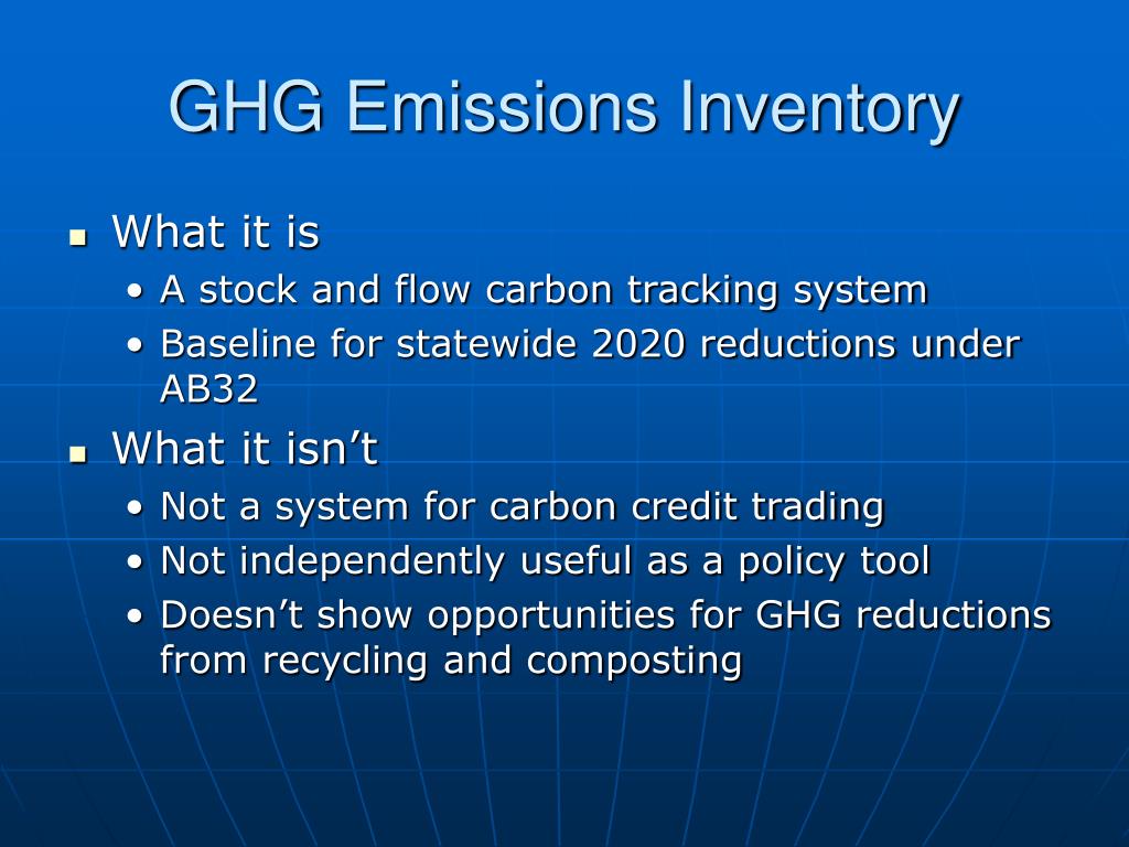 PPT - Greenhouse Gas Emissions and the Waste Sector: An Environmental ...
