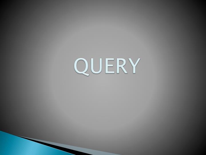 query n.