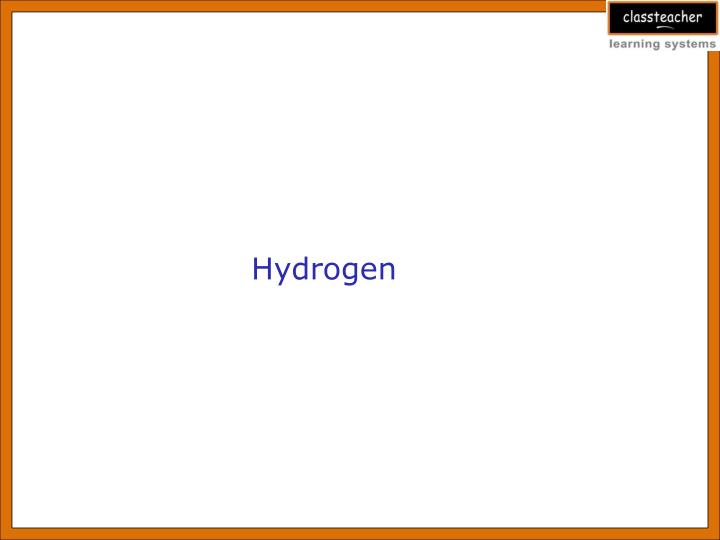PPT - Hydrogen PowerPoint Presentation, free download - ID:3481832