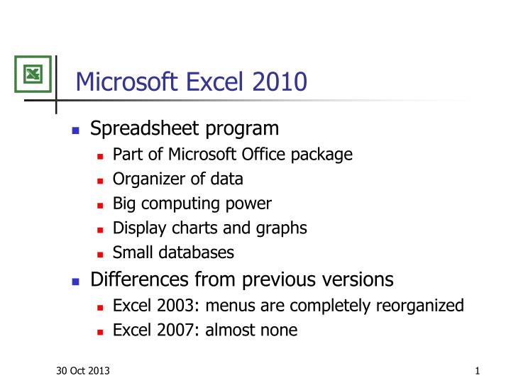 Charts And Graphs Microsoft Excel 2010