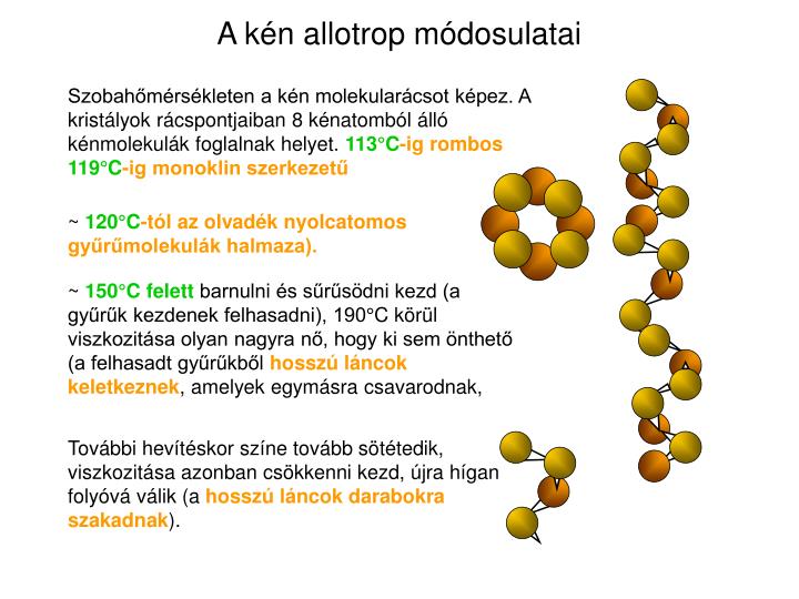 PPT - A kén allotrop módosulatai PowerPoint Presentation, free download ...