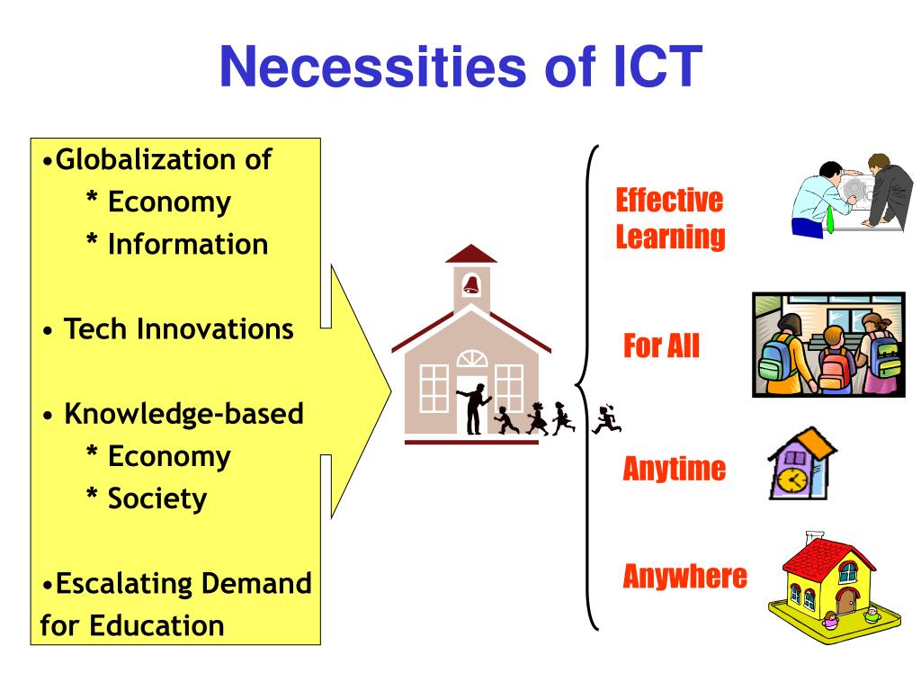 powerpoint presentation on ict in education