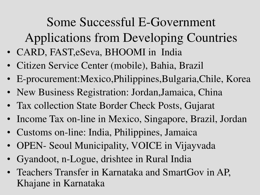 PPT - E-Government: Opportunities and Challenges in India PowerPoint ...