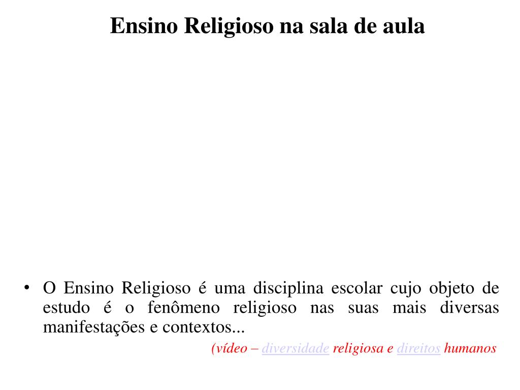 O Livro Didático e Ensino Religioso - ppt video online carregar