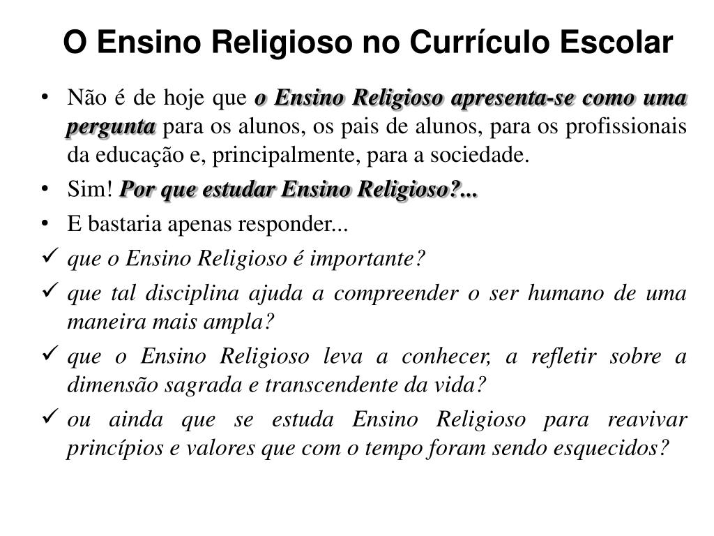 O Livro Didático e Ensino Religioso - ppt video online carregar