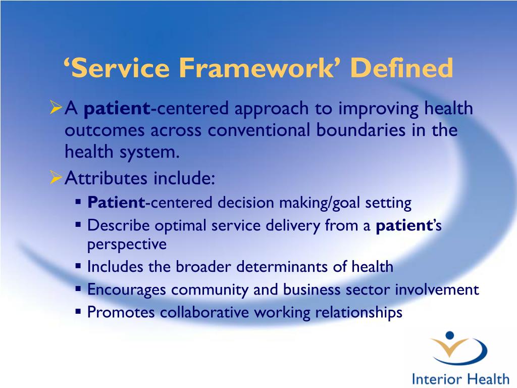 presentation services framework