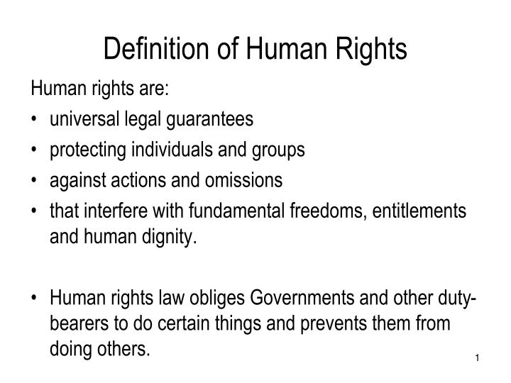 definition of human rights research