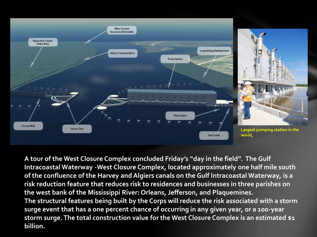 Western Closure Complex PPT - New Orleans Hurricane Risk Reduction System Tour 2012 PowerPoint ...