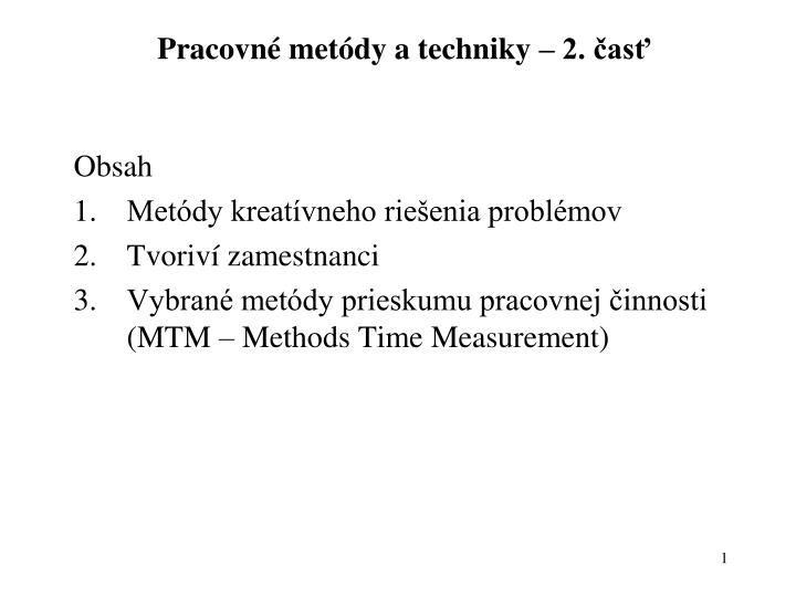 Rýchlosť datovania PPT
