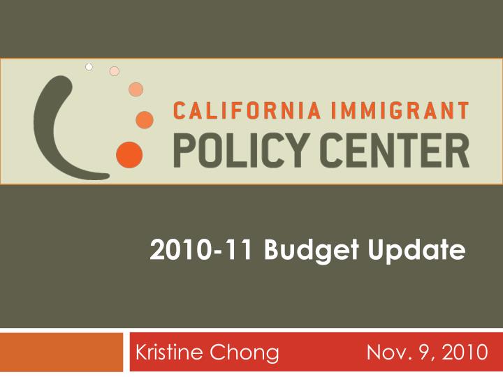 2010 11 budget update n.
