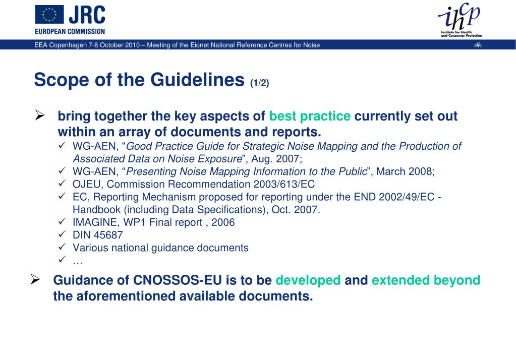 good practice guide noise mapping good practice guide noise mapping