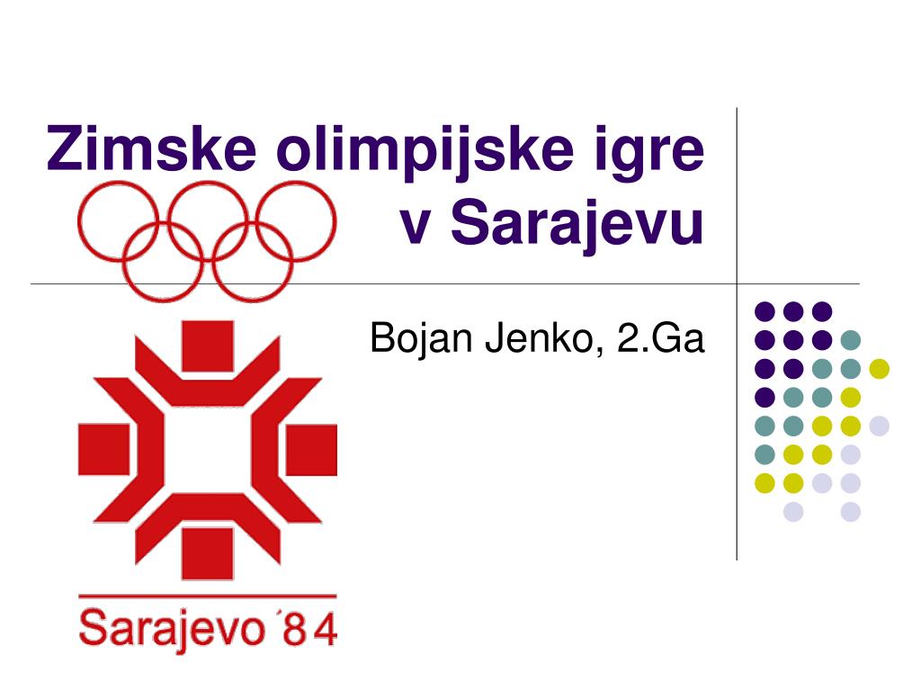 PPT - Z imske olimpijske igre v Sarajevu PowerPoint Presentation, free  download - ID:3496592