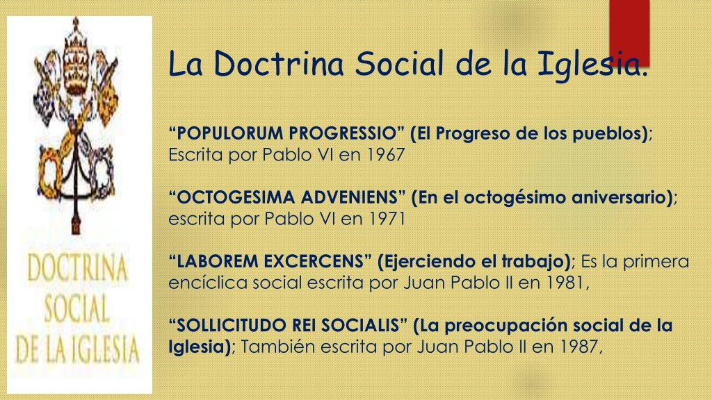 PPT Ozanam precursor de la Doctrina Social de la Iglesia