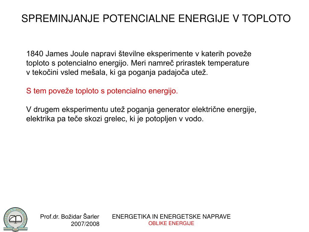 PPT - OBLIKE ENERGIJE PowerPoint Presentation, free download - ID:3496952