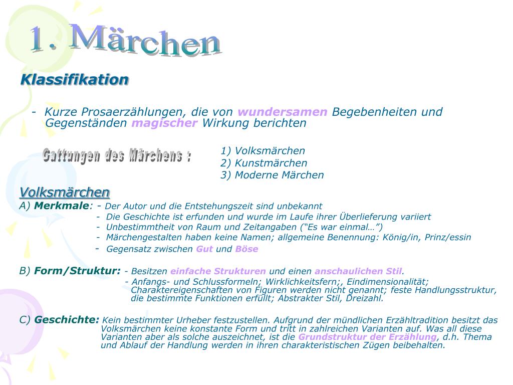 Ppt Marchen Grimms Marchen Powerpoint Presentation Free Download Id 3497796