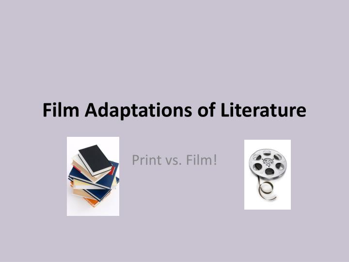 presentation on film adaptations ielts