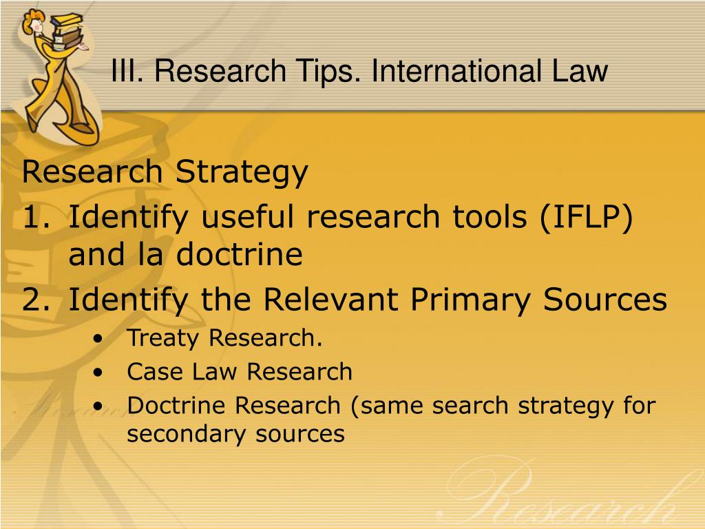PPT - Rightslink: Research Tips: Domestic and International Law ...