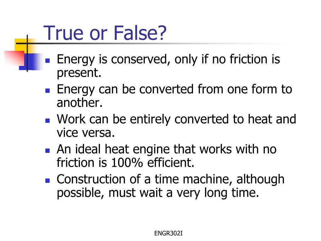PPT - Conservation of Energy First Law of Thermodynamics PowerPoint