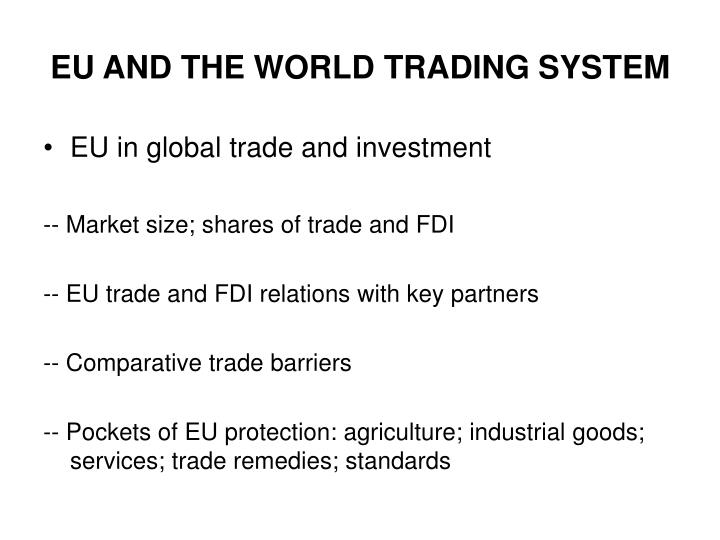 European trading system