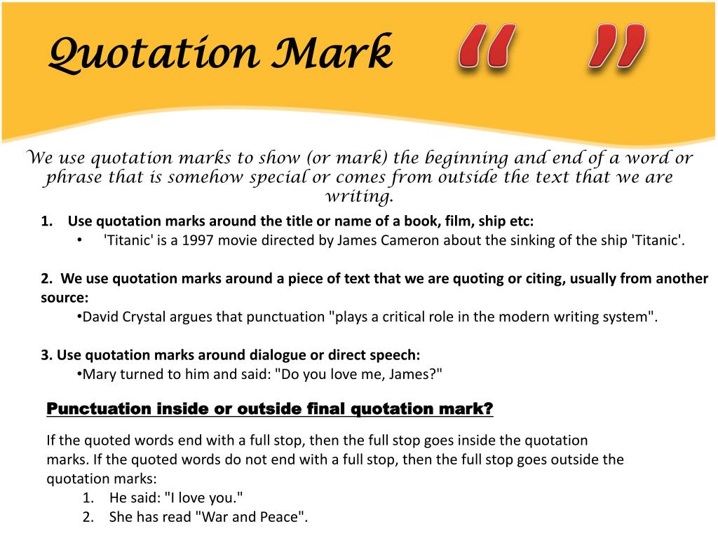 PPT - Punctuation PowerPoint Presentation, free download - ID:3501259