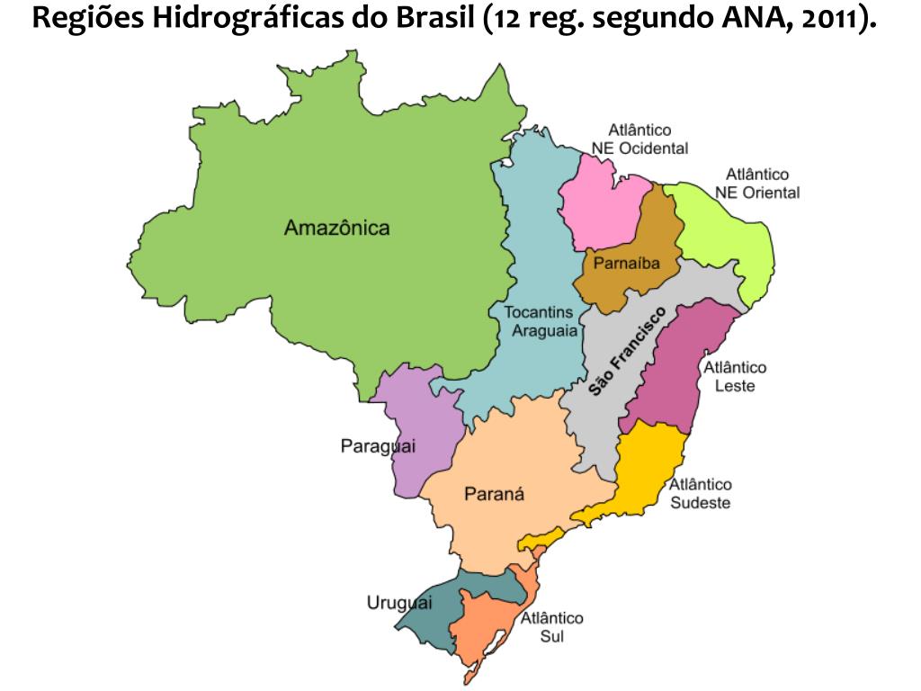 Ppt Bacias Hidrogr Ficas Do Brasil Powerpoint Presentation Free Download Id