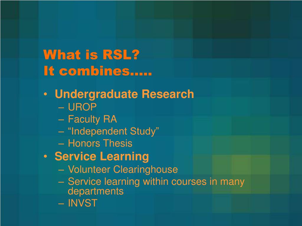 PPT Research Service Learning PowerPoint Presentation, free download ID3502062