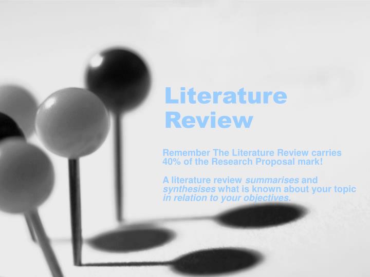 literature review or background