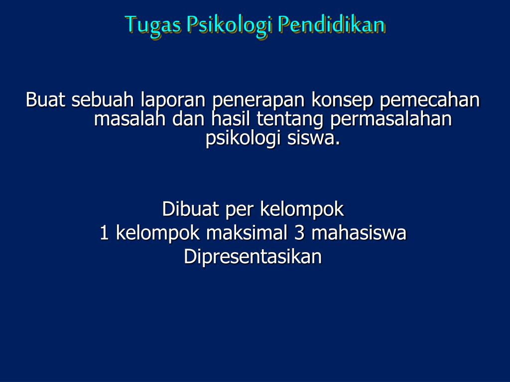 Manfaat Mata Kuliah Psikologi Pendidikan Bagi Mahasiswa - Berbagai Mata