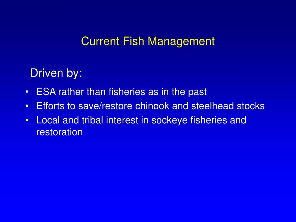PPT 150 years Columbia Basin sockeye salmon mismanagement PowerPoint