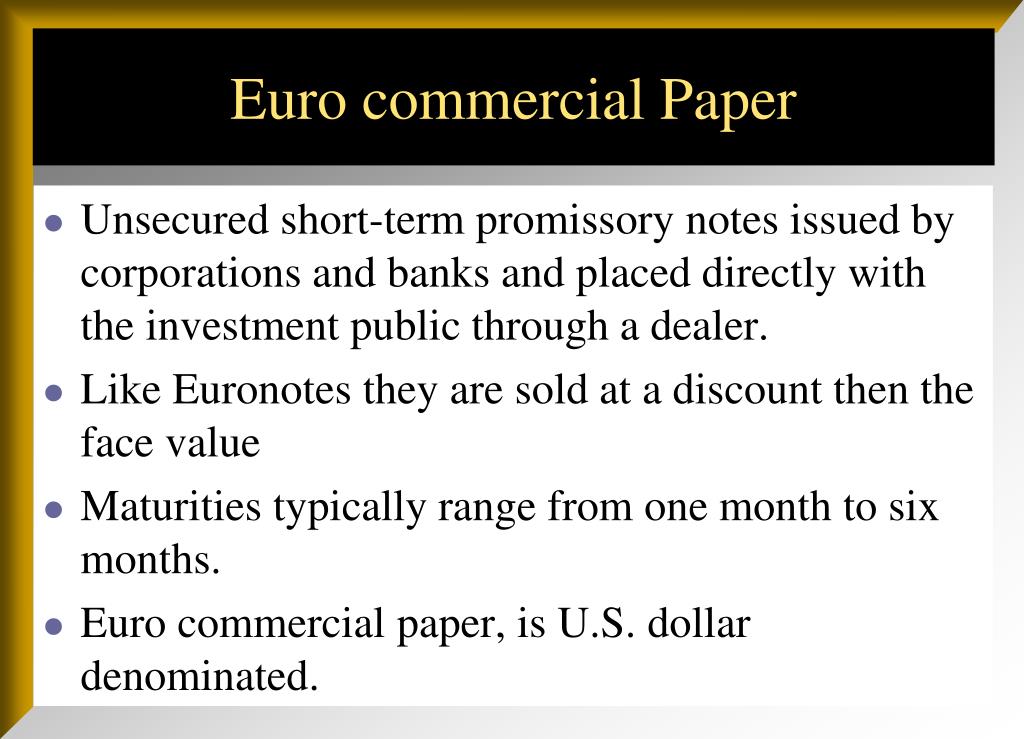 PPT - International Banking, Money Market PowerPoint Presentation, free  download - ID:3508489