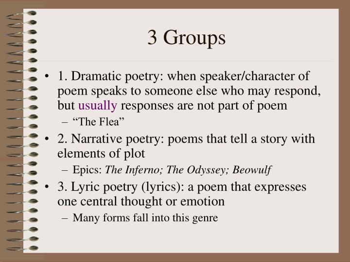 3 Groups 3 Groups