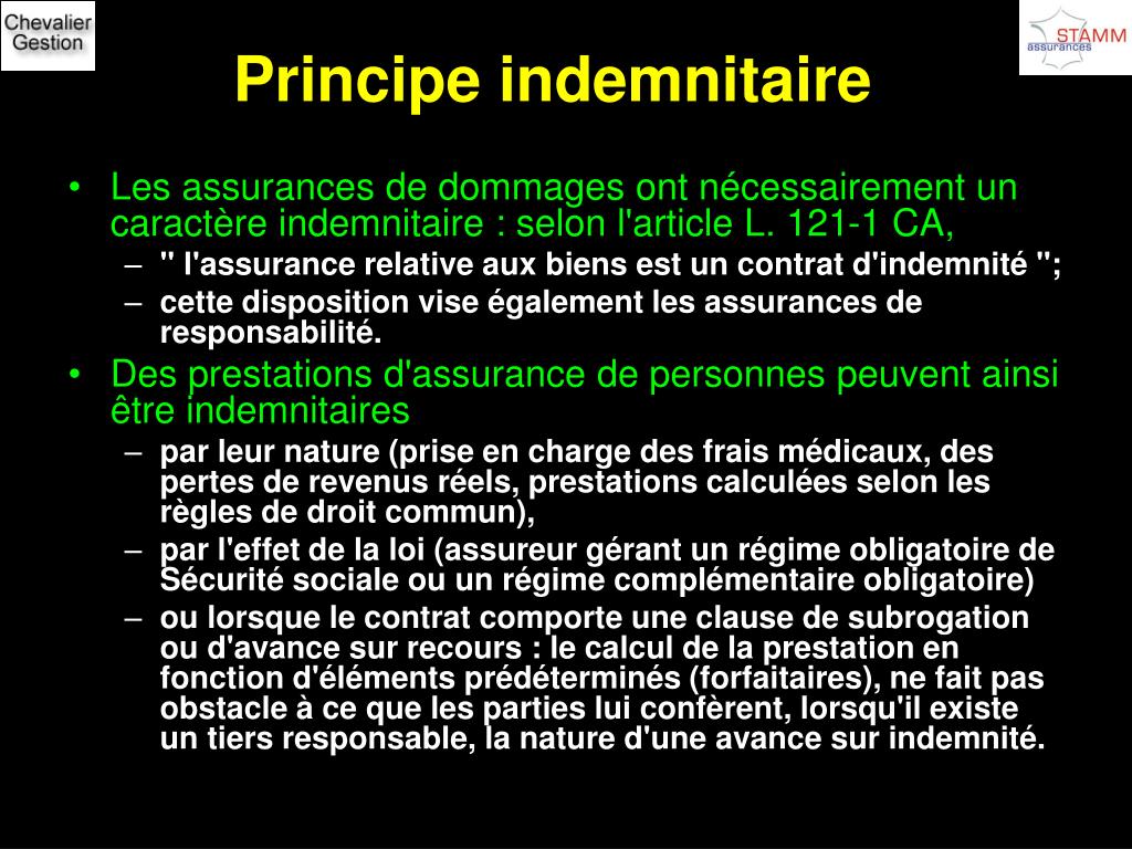 Comment fonctionne l’indemnisation assurance