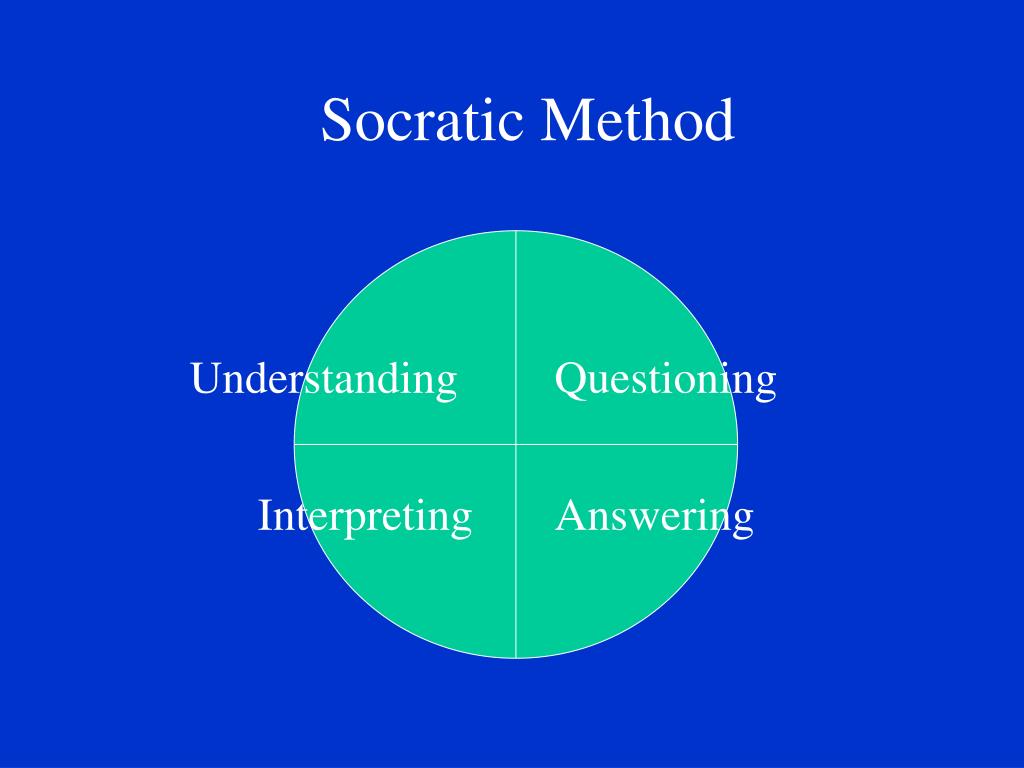 critical thinking socratic method