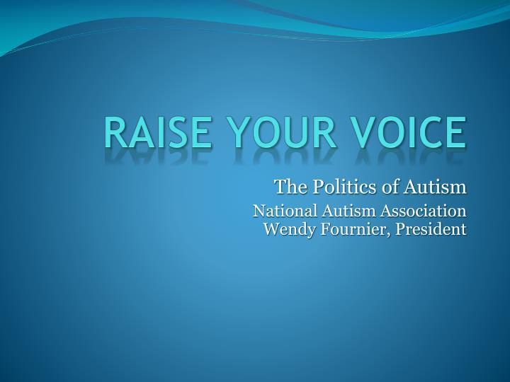 PPT RAISE YOUR VOICE PowerPoint Presentation, free download ID3510420