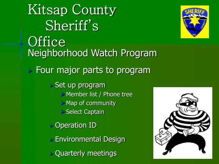 PPT Kitsap County Sheriff’s Office PowerPoint Presentation, free