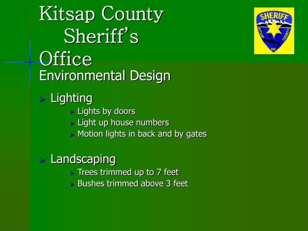 PPT Kitsap County Sheriff’s Office PowerPoint Presentation, free