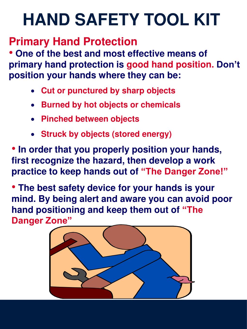 Toolbox talk hand protection at andrew catherine blog