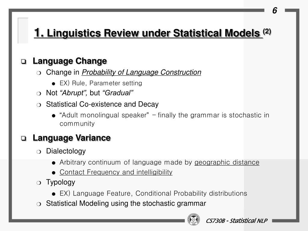 PPT - Statistical Methods and Linguistics - Steven Abney PowerPoint ...