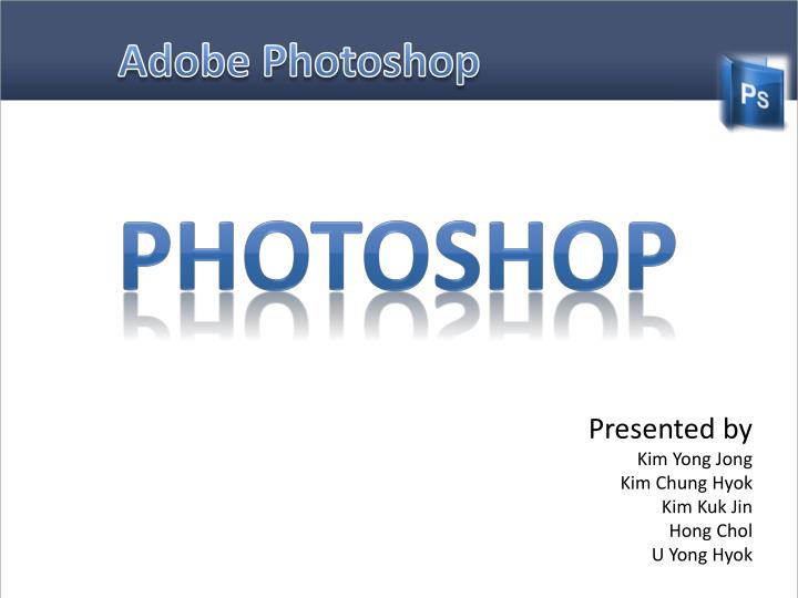 photoshop ppt presentation free download