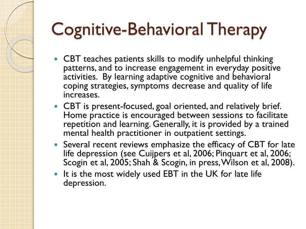 PPT - Identification and Treatment of Late Life Depression in ...