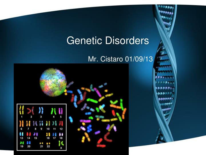 Genetic Disorders. 