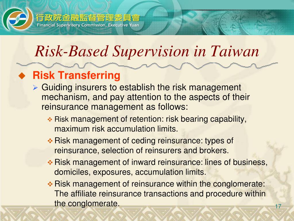 PPT - The Development of Enterprise Risk Management and Supervision for ...