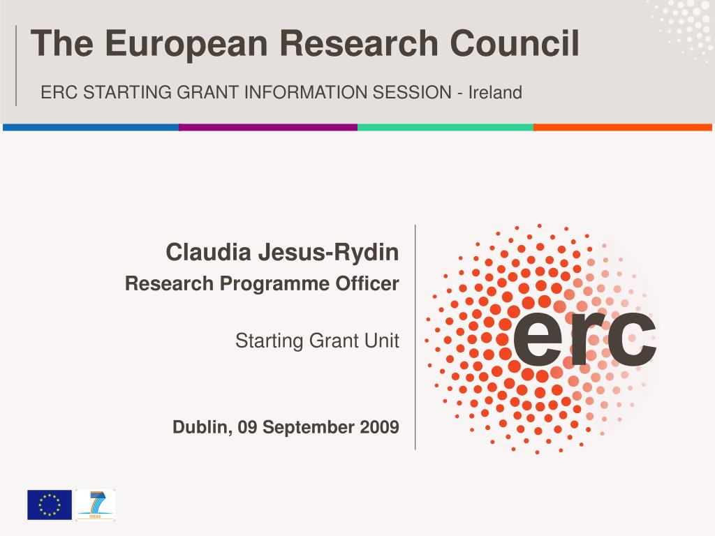 European Research Council (ERC) Frontier Research Grants