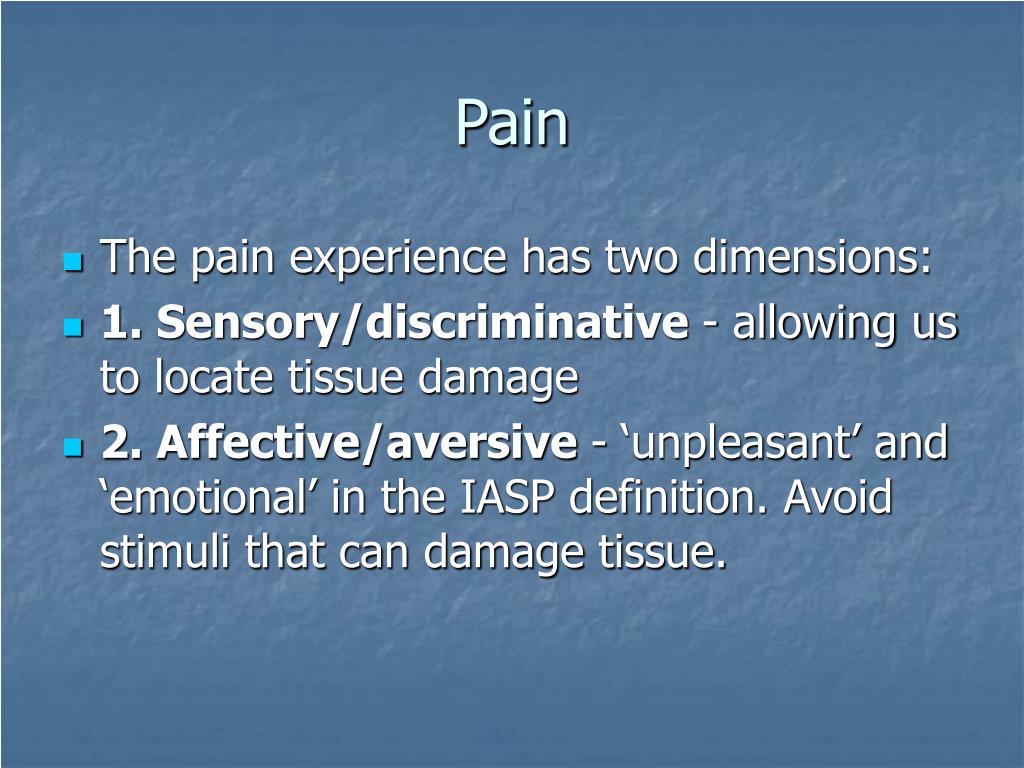 Pain pathway PowerPoint Presentation, free download Biology Diagrams