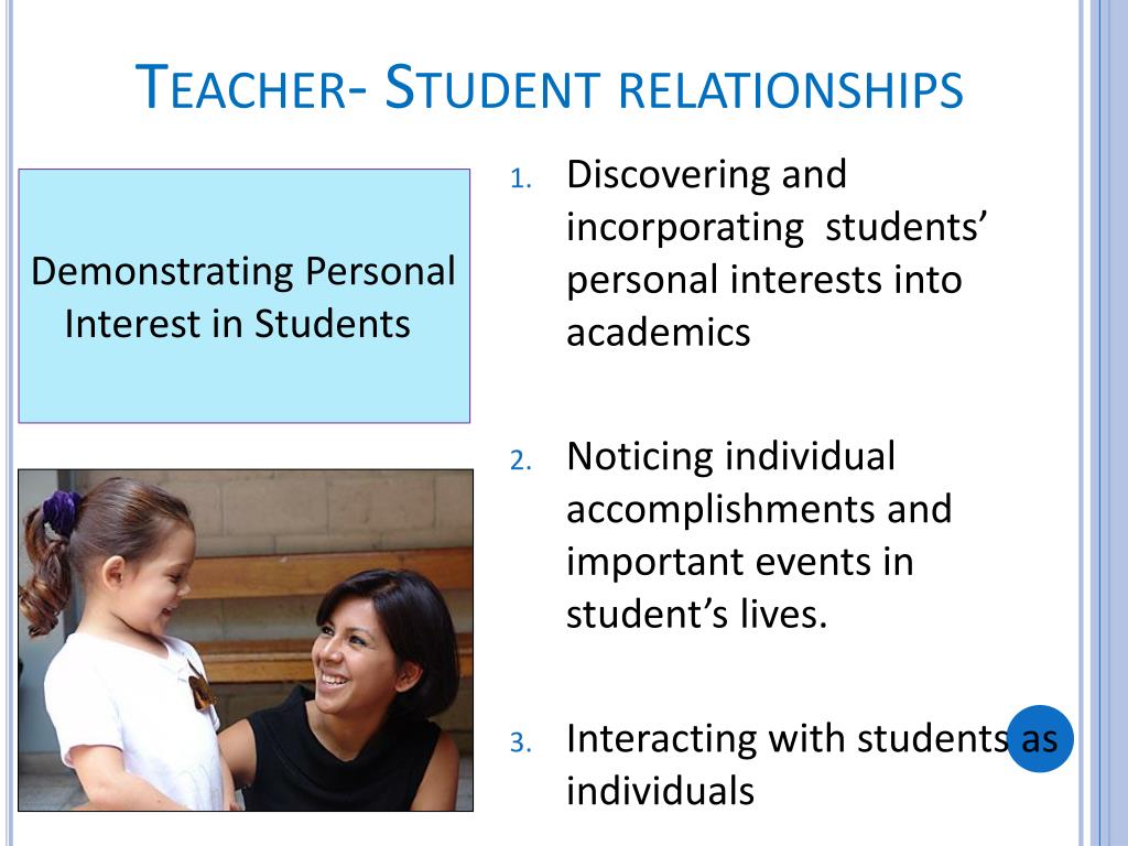 powerpoint presentation on teacher student relationship