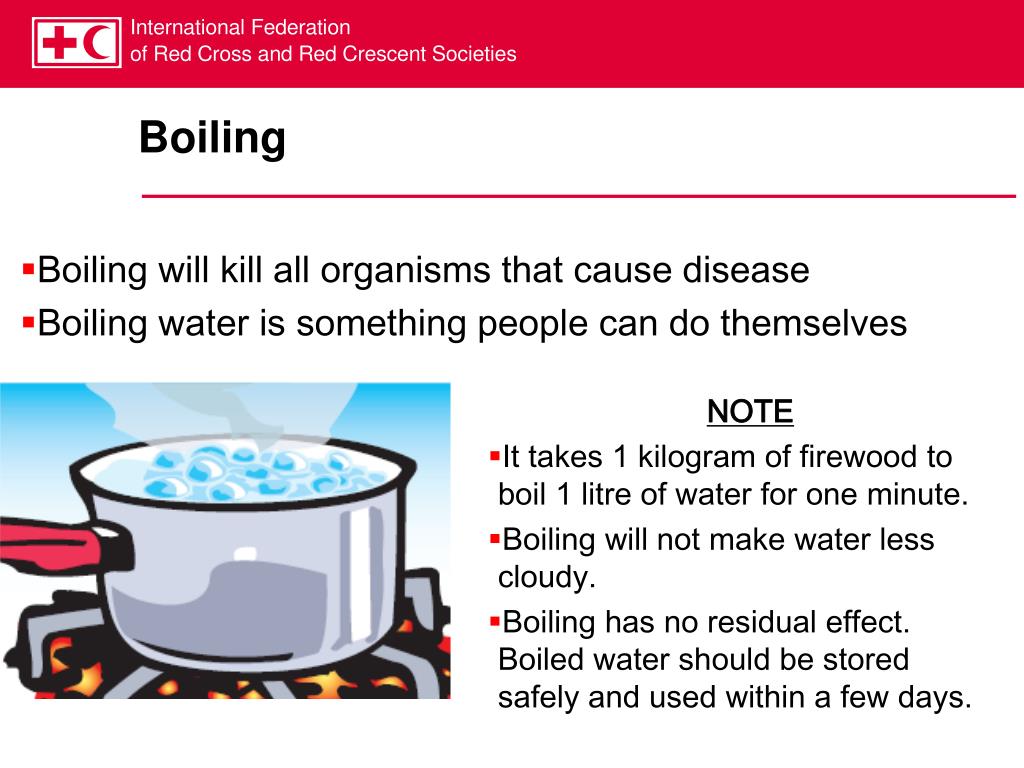 PPT Household Water Treatment and Safe Storage in Emergencies