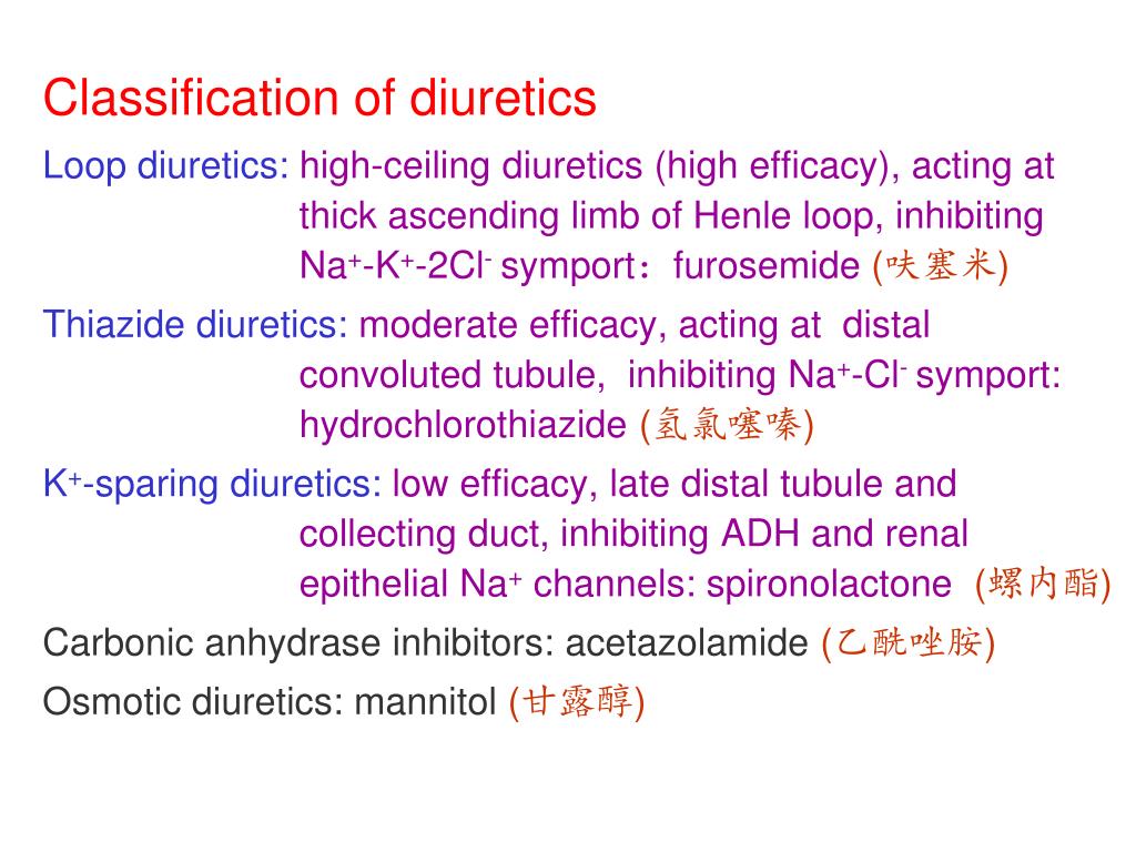 Ppt Diuretic Agents Powerpoint Presentation Free Download